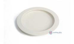 Plate with Inside Edge