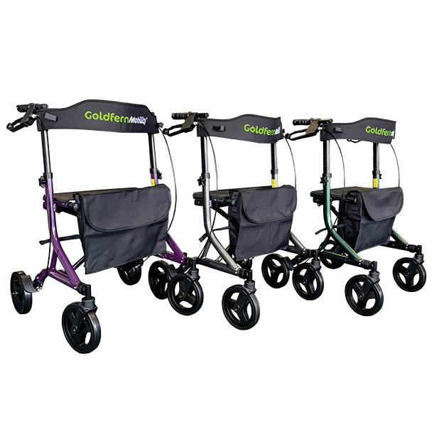 8" X-Fold Lightweight Rollator - Image 2