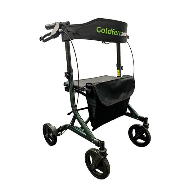 8" X-Fold Lightweight Rollator